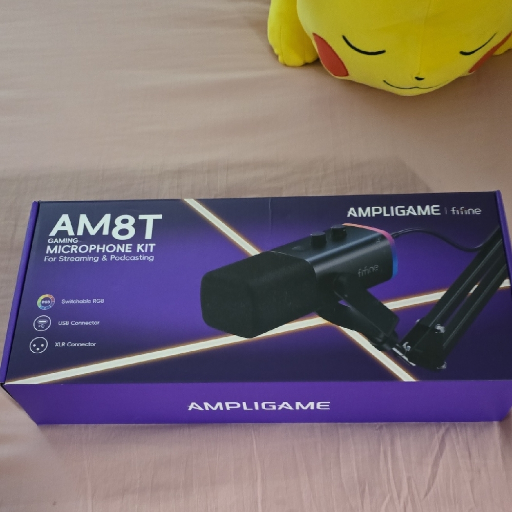AM8T Gaming Microphone Kit - Black